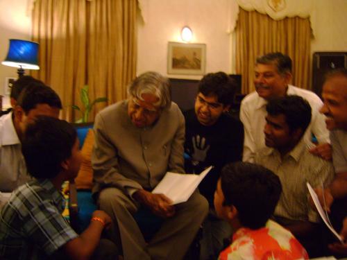 with APJ Abdul Kalam